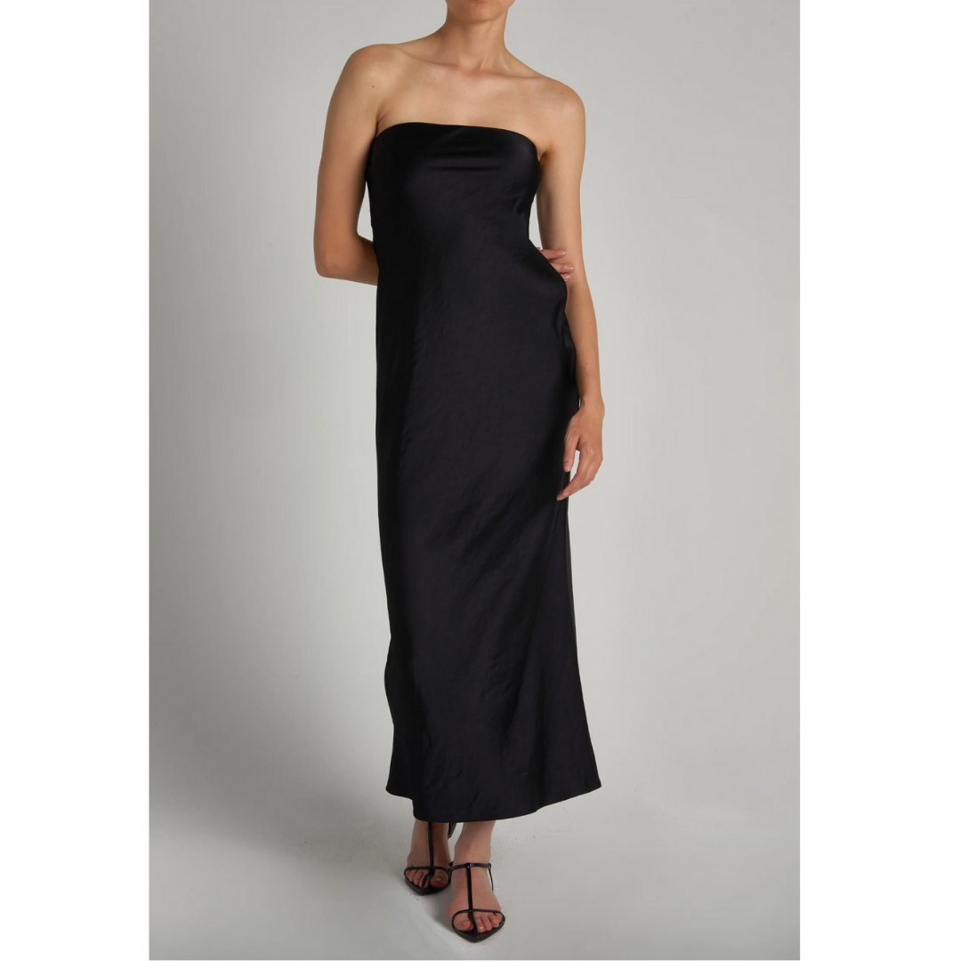 Chase Strapless Dress - Black