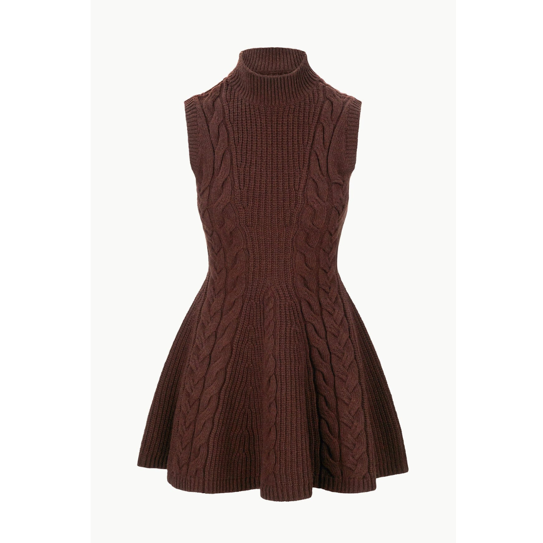 Charade Dress - Brown