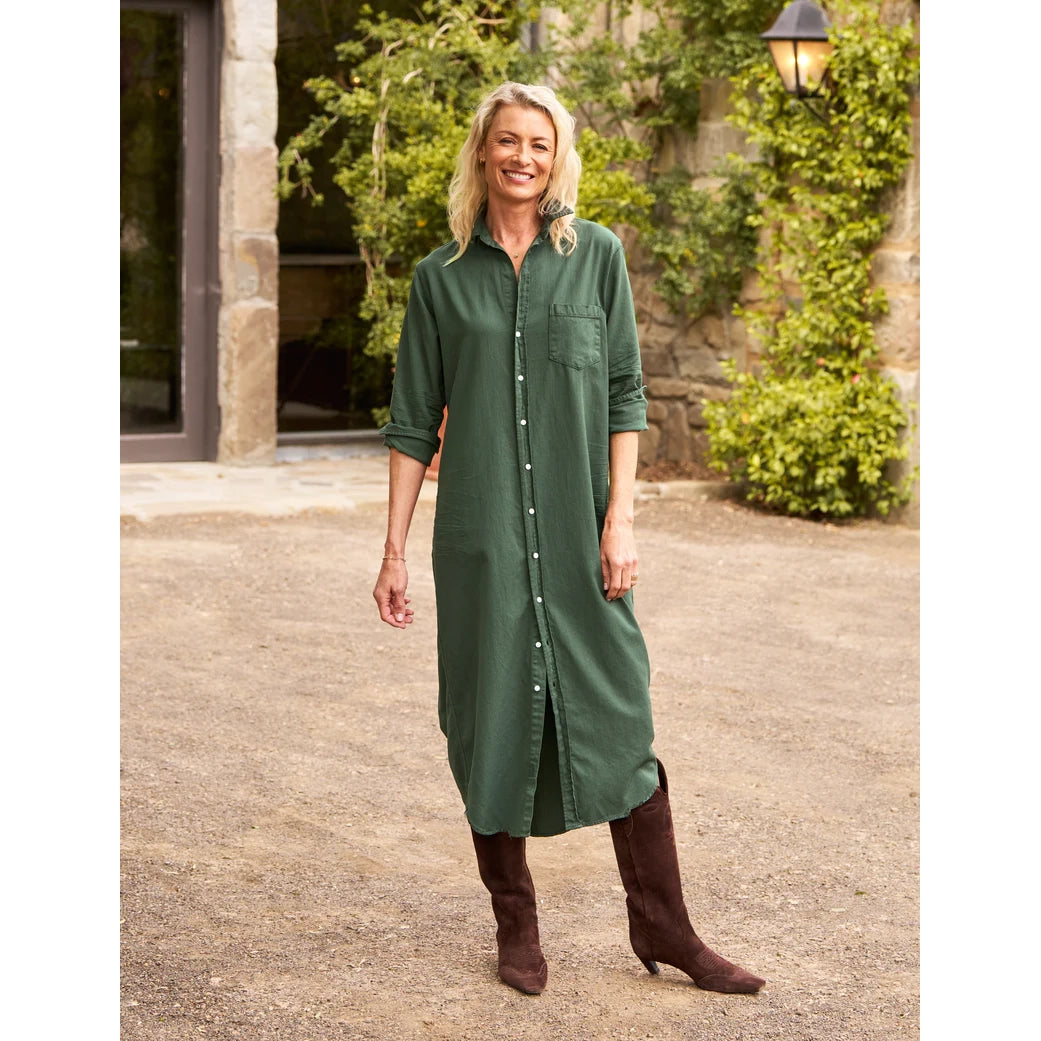 Rory Maxi Shirtdress