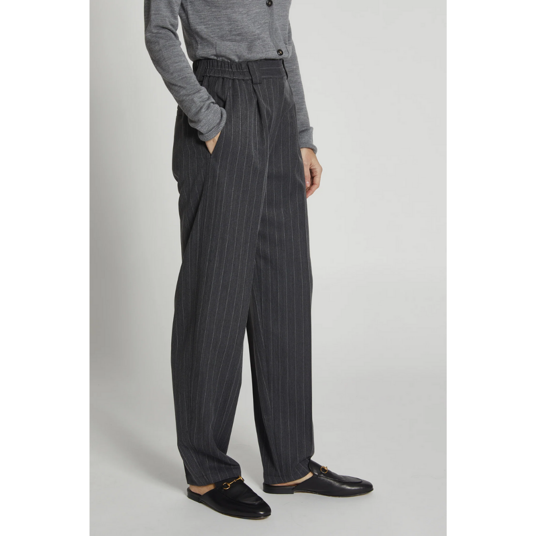 Chester Pinstripe High Waisted Pant