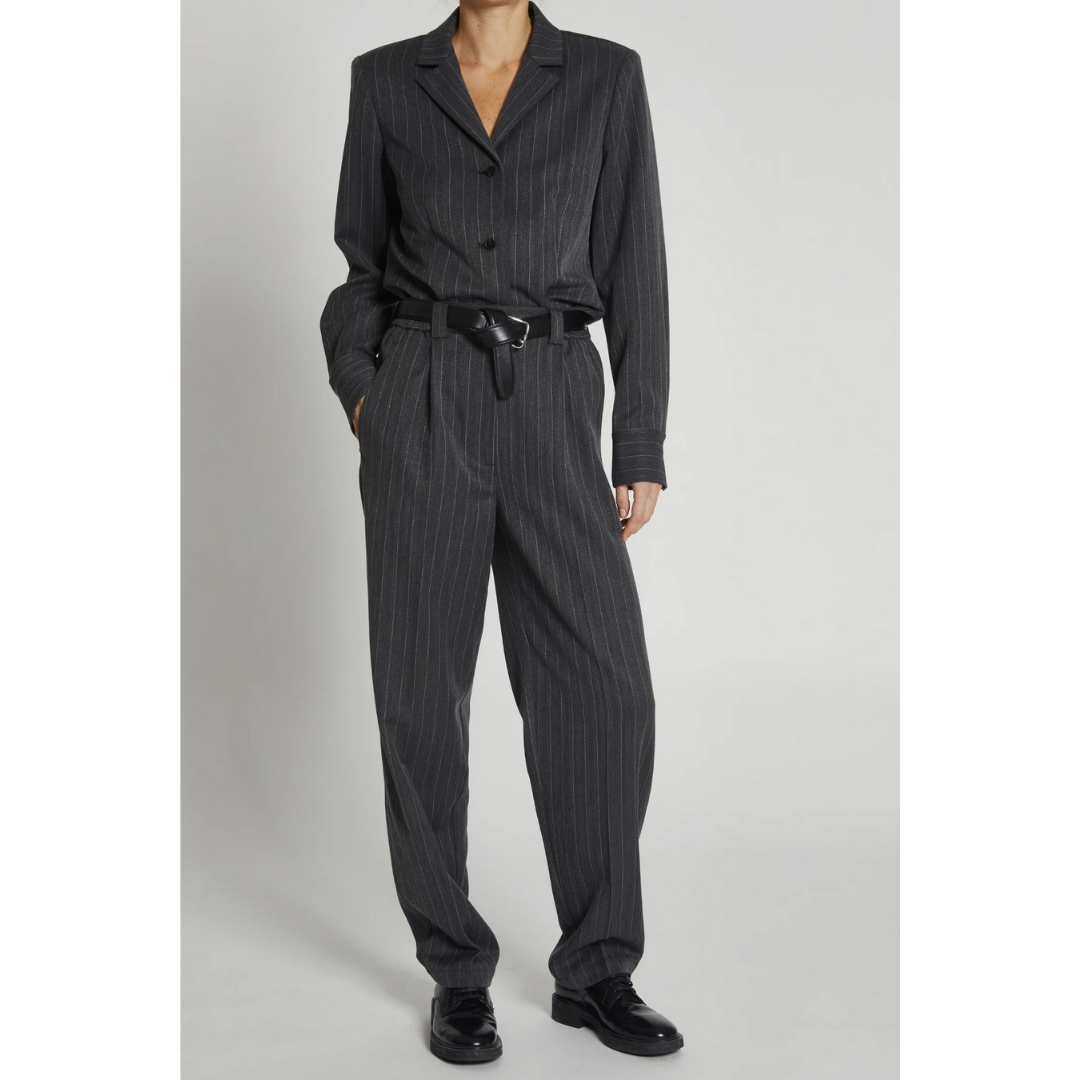 Chester Pinstripe High Waisted Pant