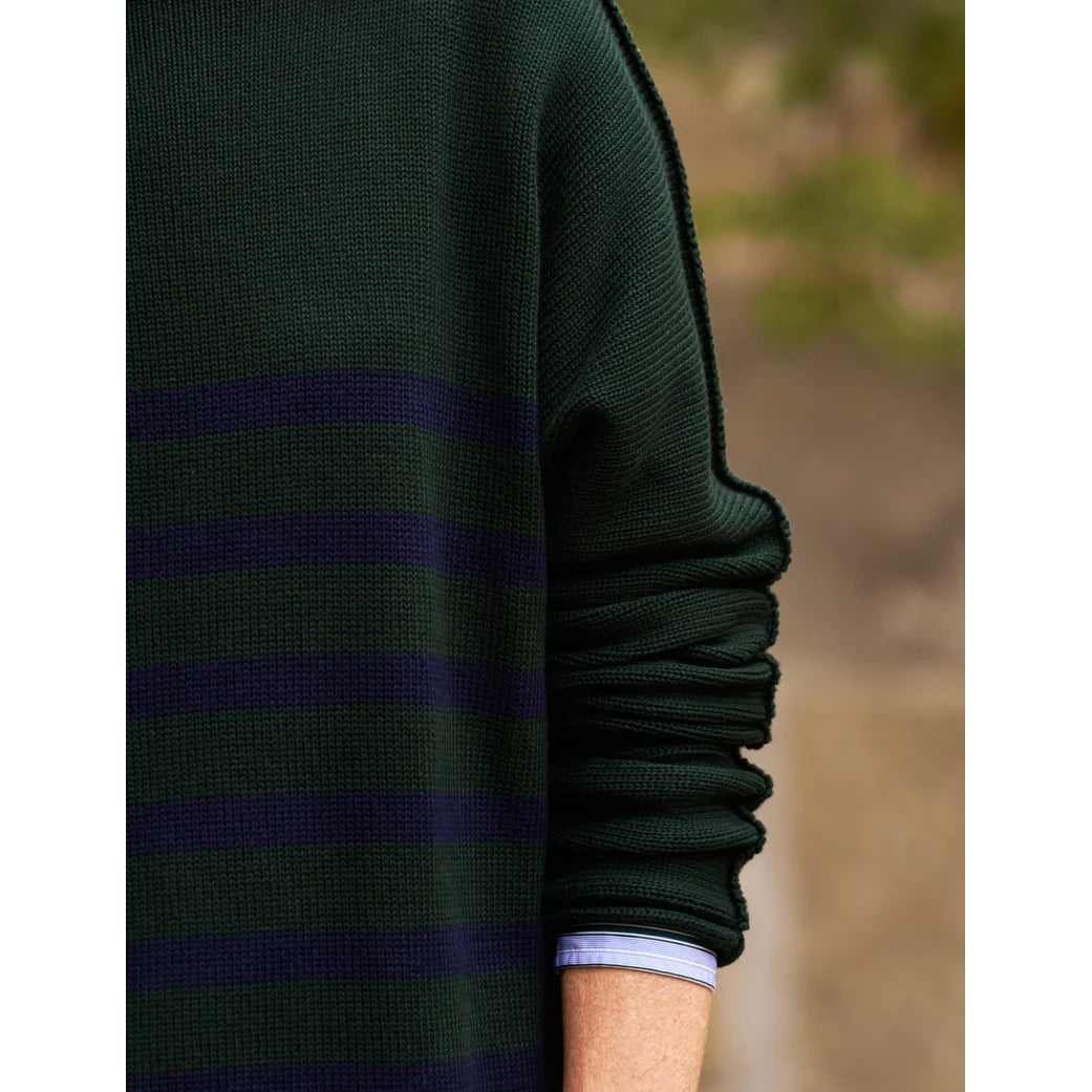 Monterey Sweater - Green and Navy