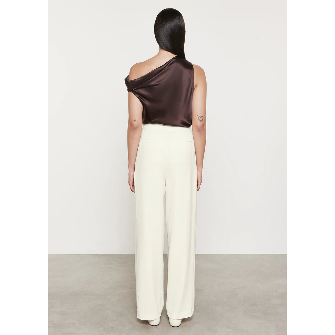 Silk Bias Off-Shoulder