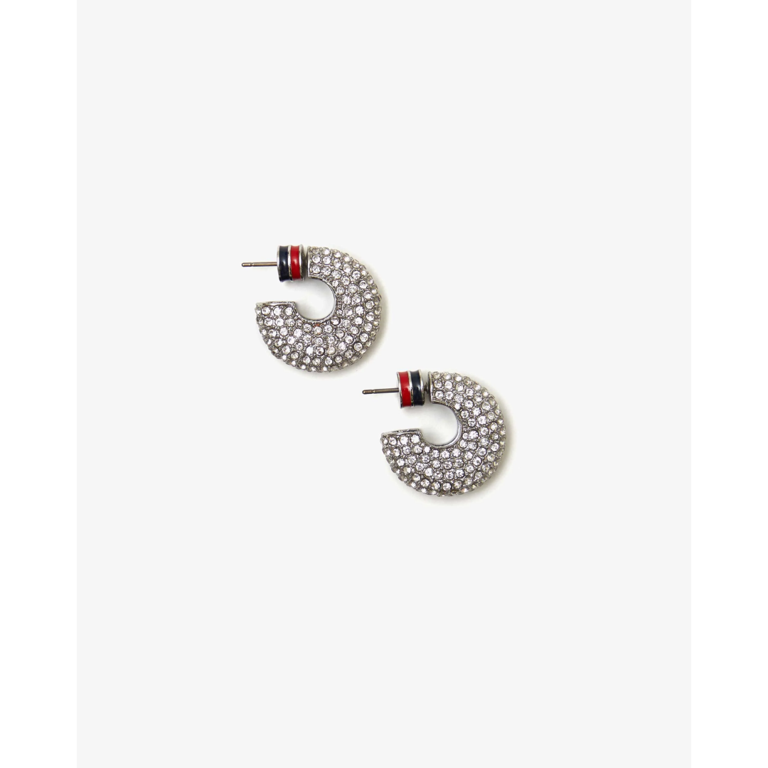 Le Hoop Pave Earrings