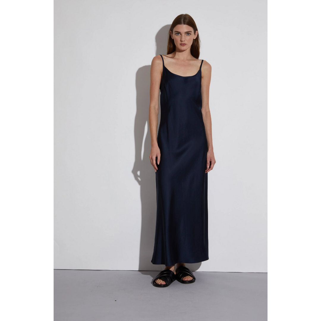 Haley Slip Dress - Navy