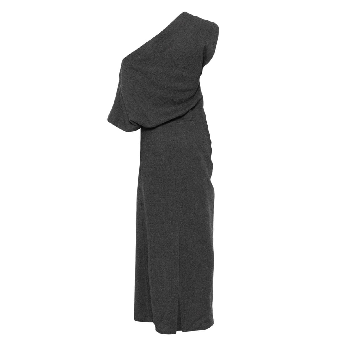 Asymmetrical Wool Dress