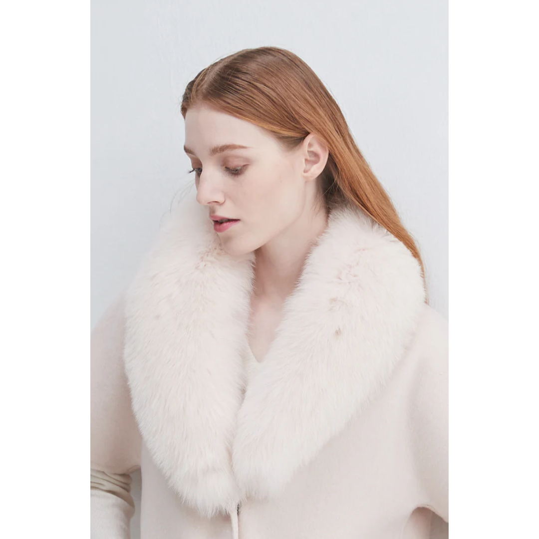 Short-sleeve Jacket with Fur