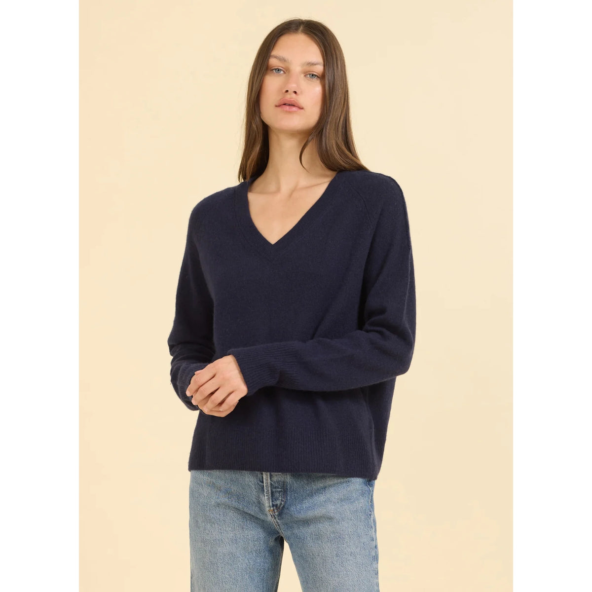 Sloane Cashmere V-Neck