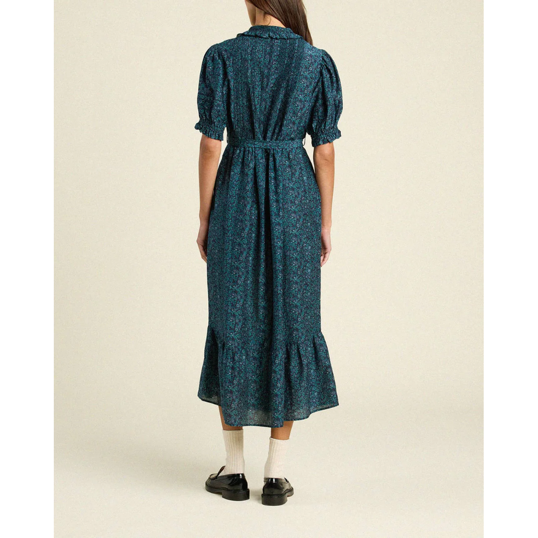 Camille Dress Blue Ridge Ditsy