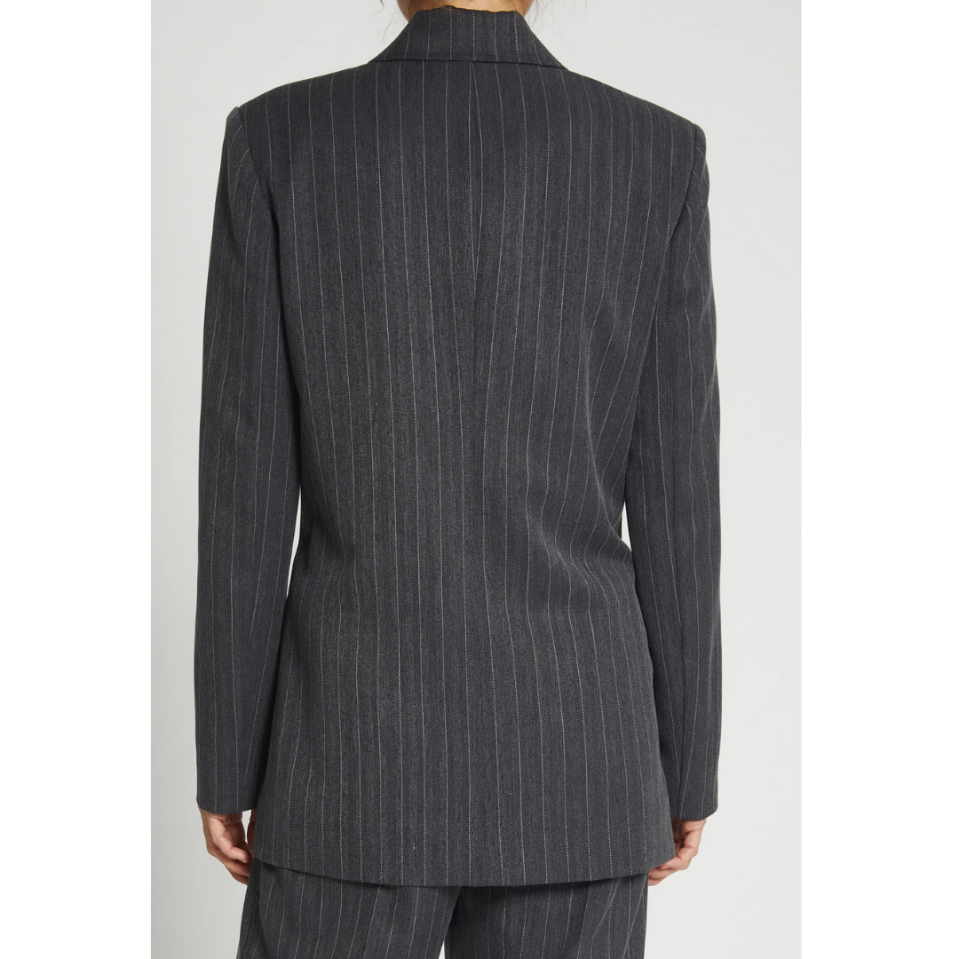 Oxford Pinstripe Blazer