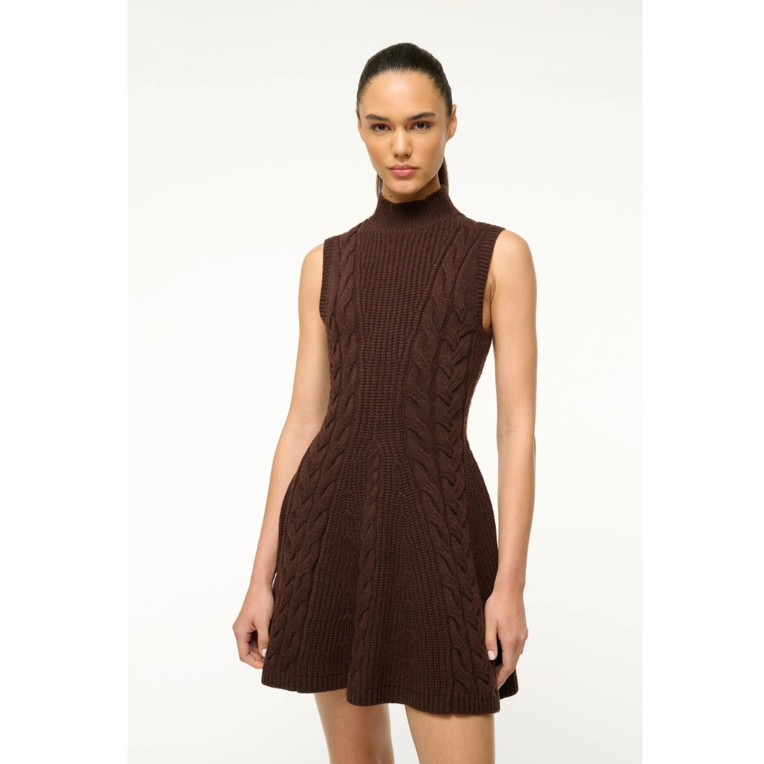 Charade Dress - Brown