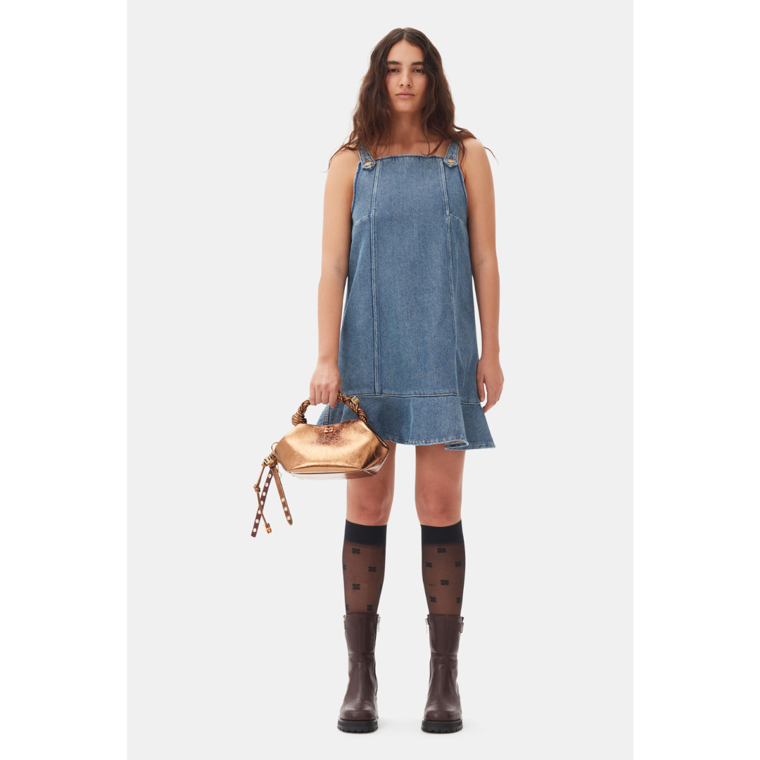 Blue Denim Mini Dress