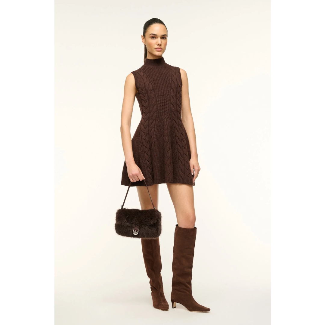 Charade Dress - Brown