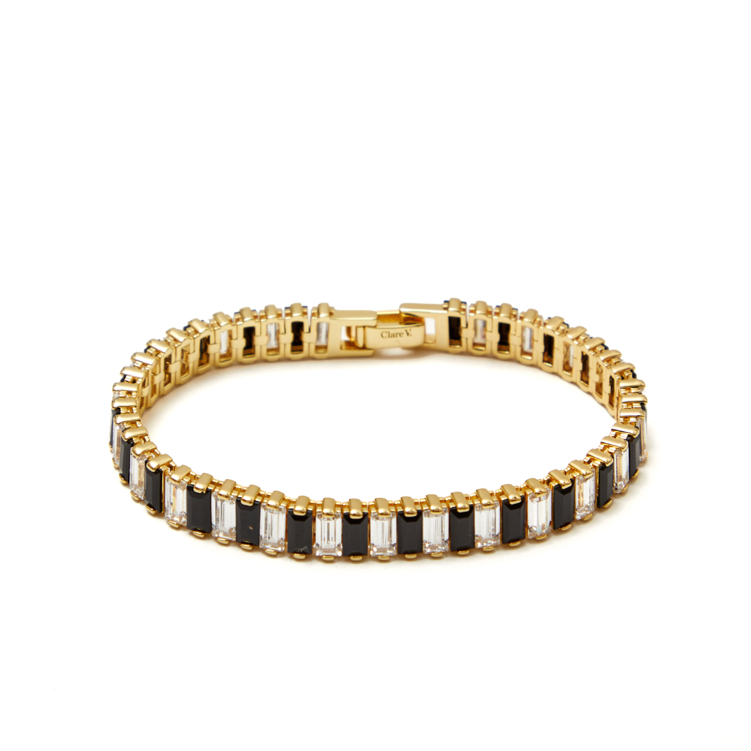 Baguette Checker Bracelet