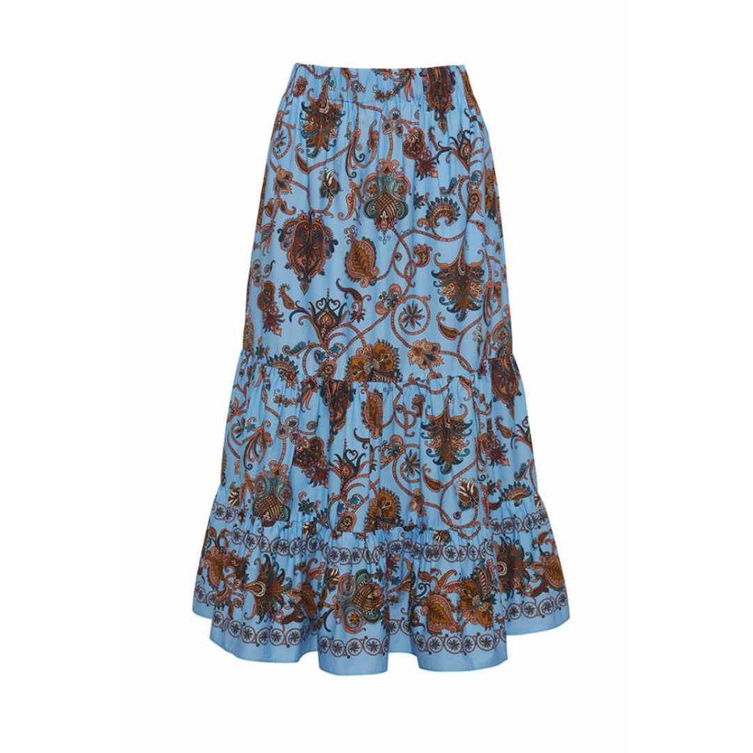 Chase Skirt - Marcel Blue