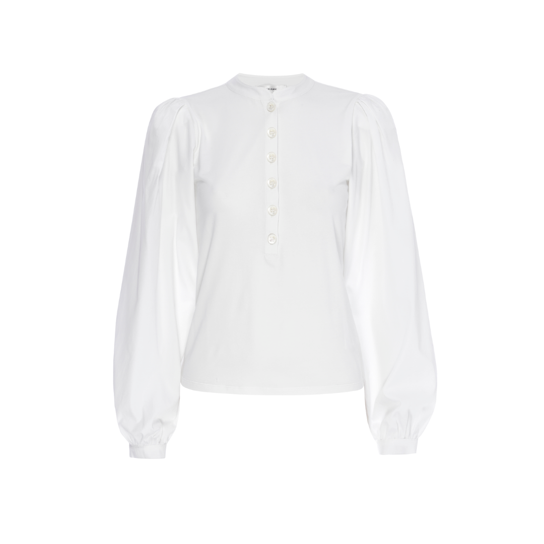 Femme Puff Sleeve - White