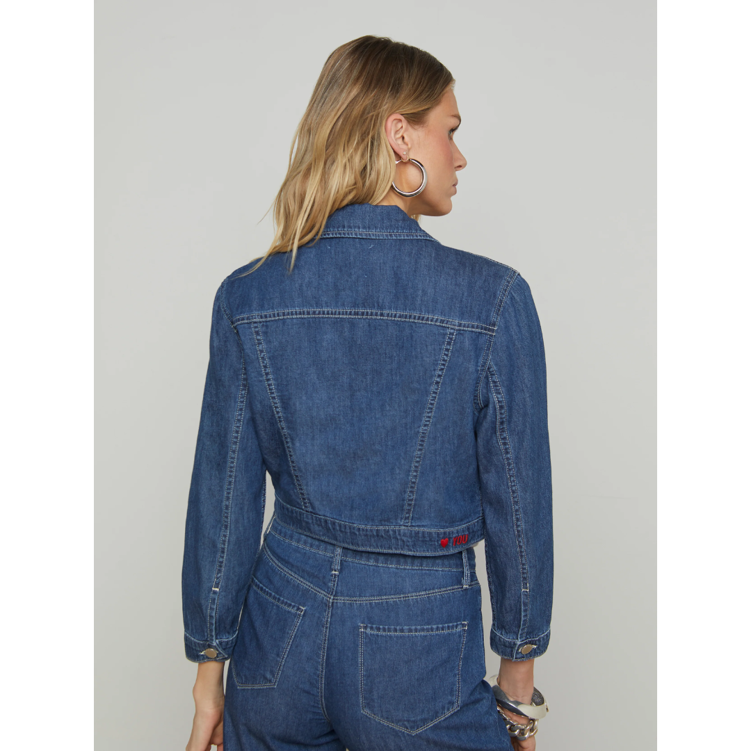 Koda Cropped Denim Jacket