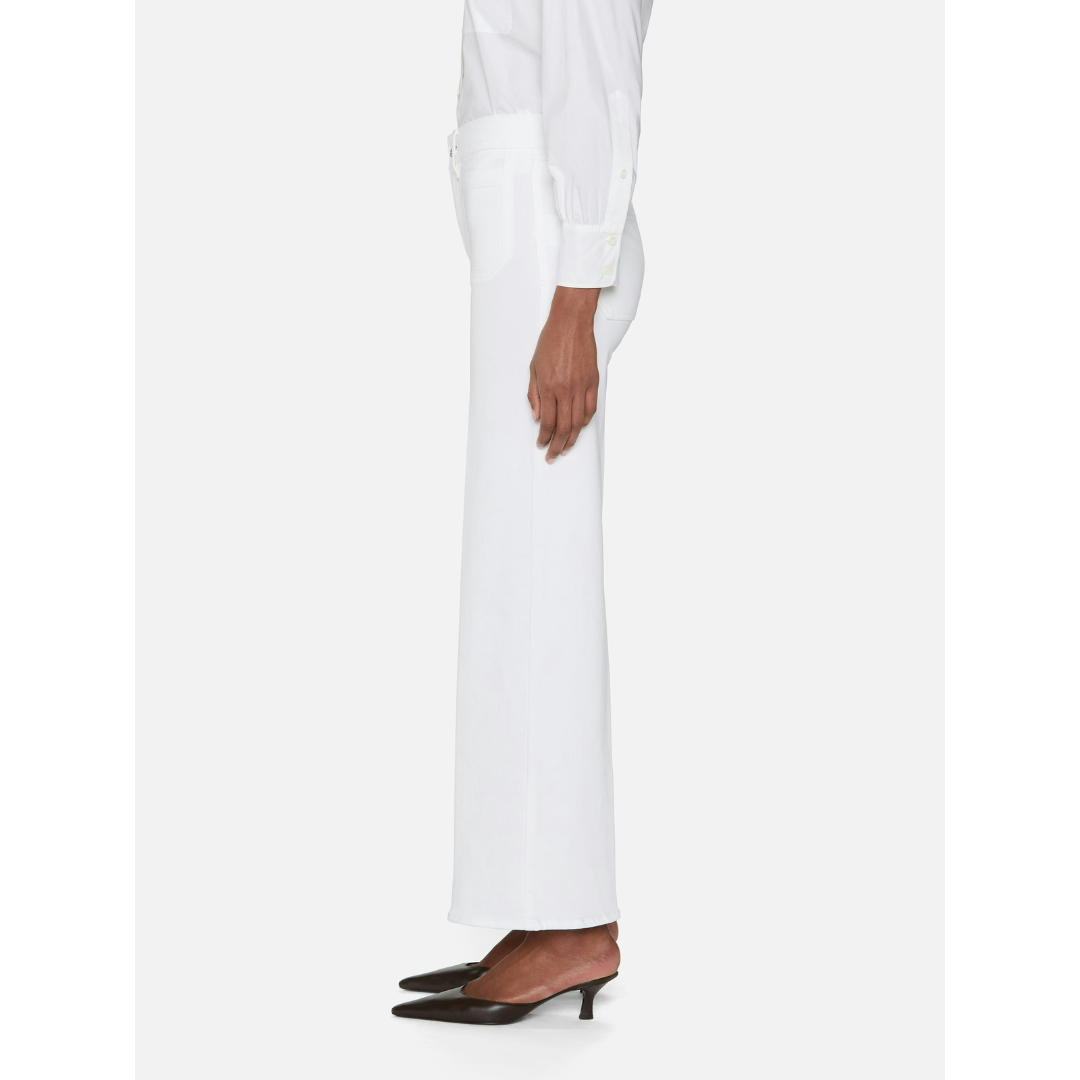 Le Slim Palazzo Modernist Pocket - White