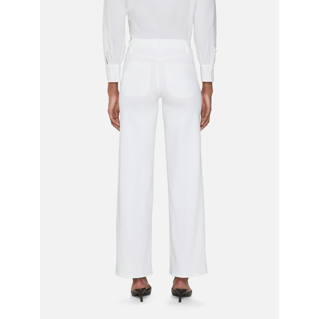 Le Slim Palazzo Modernist Pocket - White