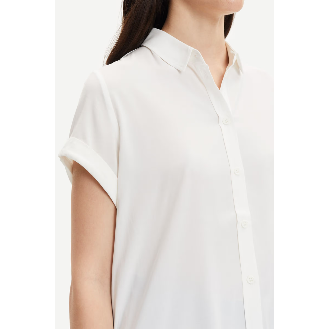 Majan Short-Sleeved Shirt - Clear Cream