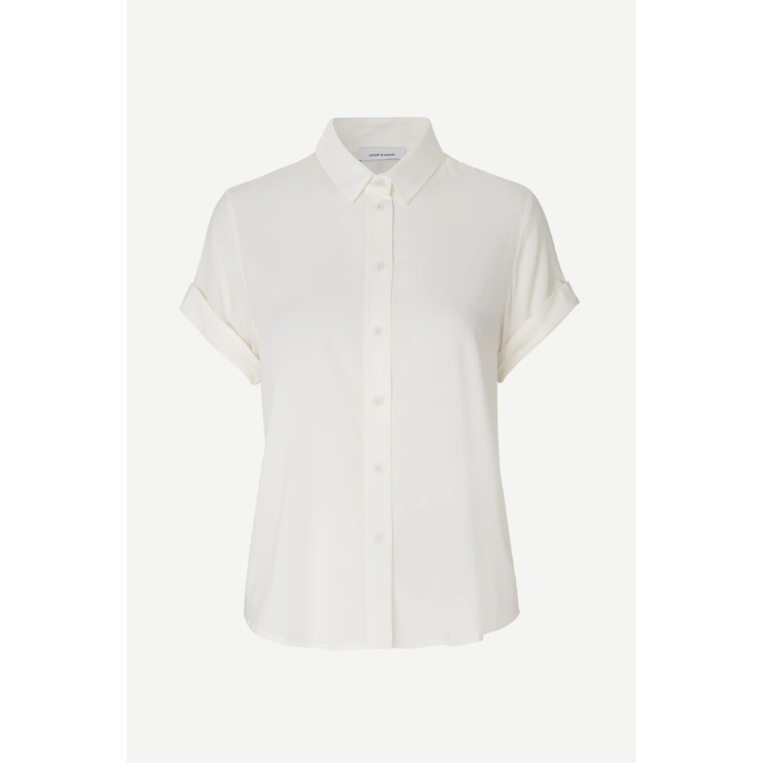 Majan Short-Sleeved Shirt - Clear Cream