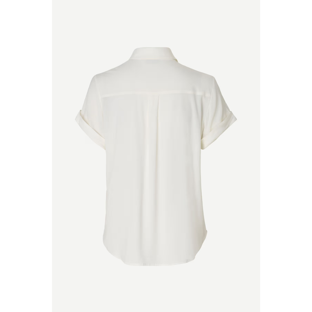 Majan Short-Sleeved Shirt - Clear Cream