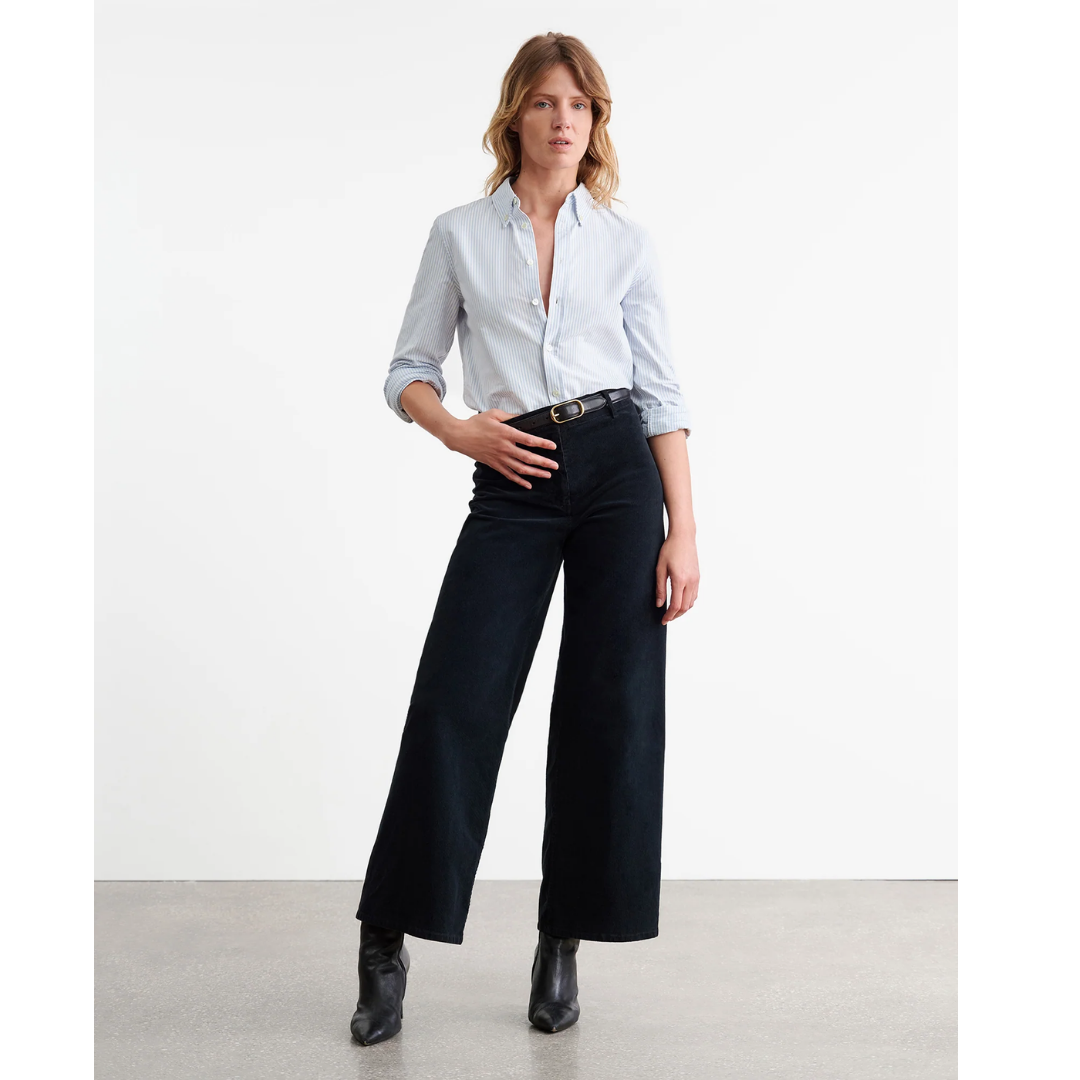 Megan Corduroy Pant - Midnight