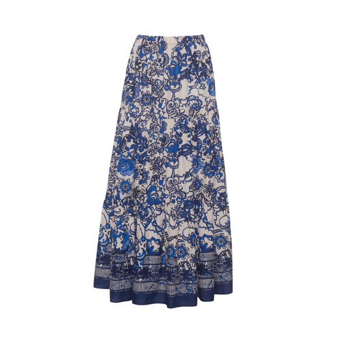 Melanie Skirt - Dentelle Blue