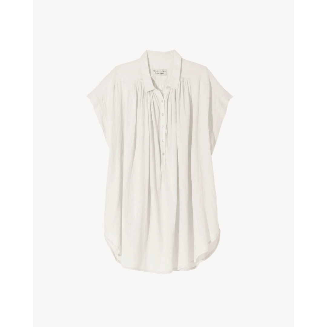 Normandy Blouse - Ivory