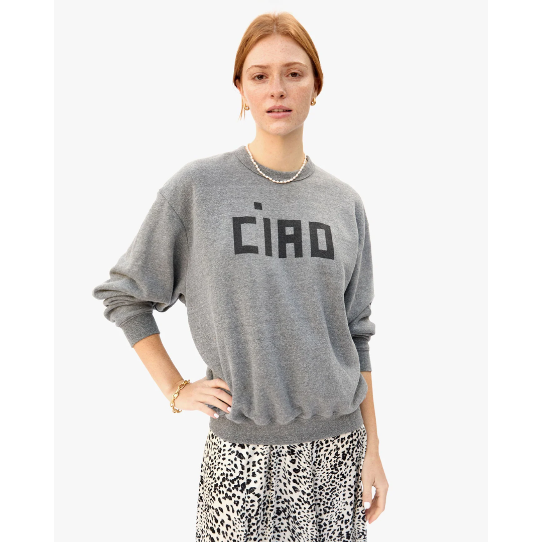 Oversized Sweatshirt - Ciao Gray