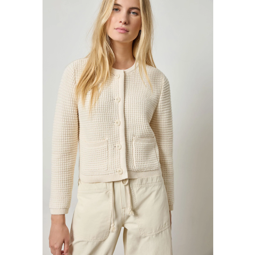 Jackie Cardigan - Ivory