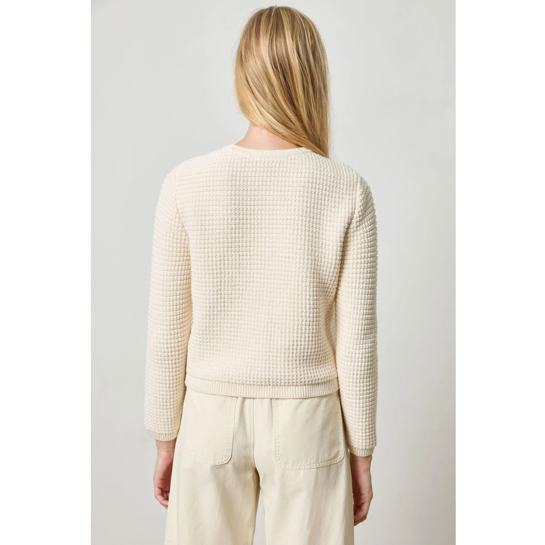 Jackie Cardigan - Ivory