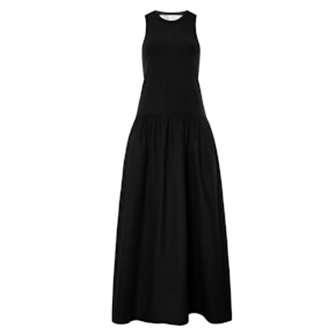 Racer Tank Dress - Black