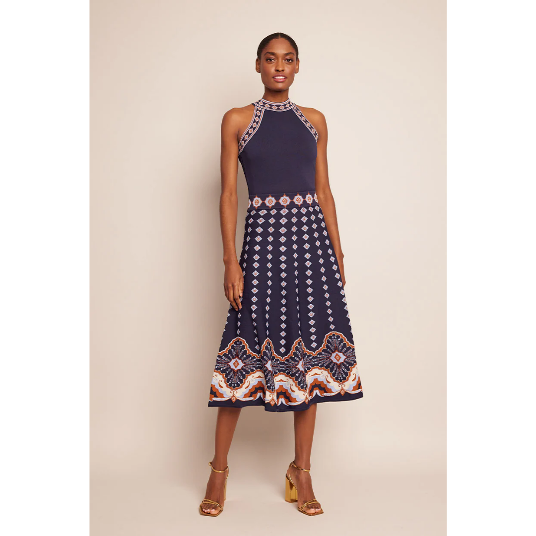 Sandrinna Dress - Jules Navy