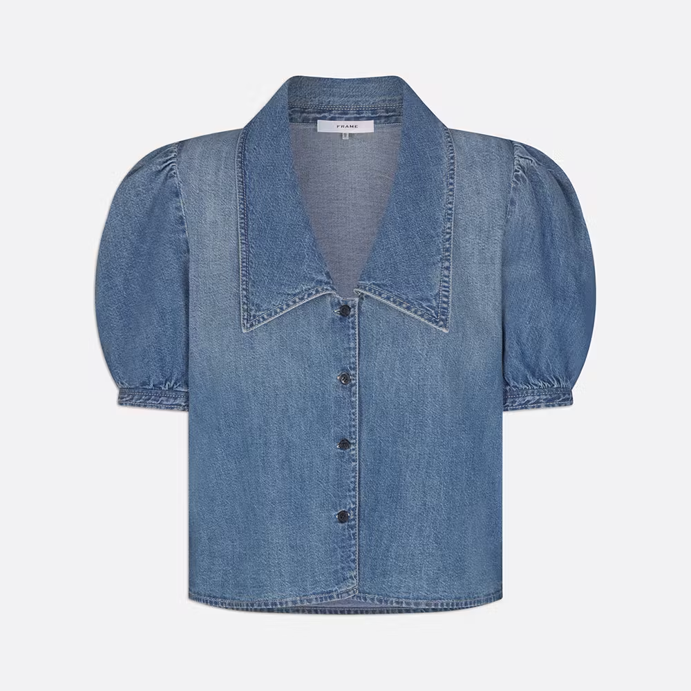 Denim Sailor Blouse