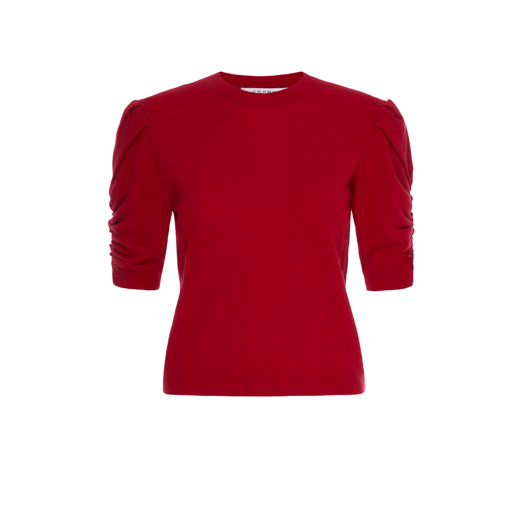 Cashmere Gathered Sweater - Trur