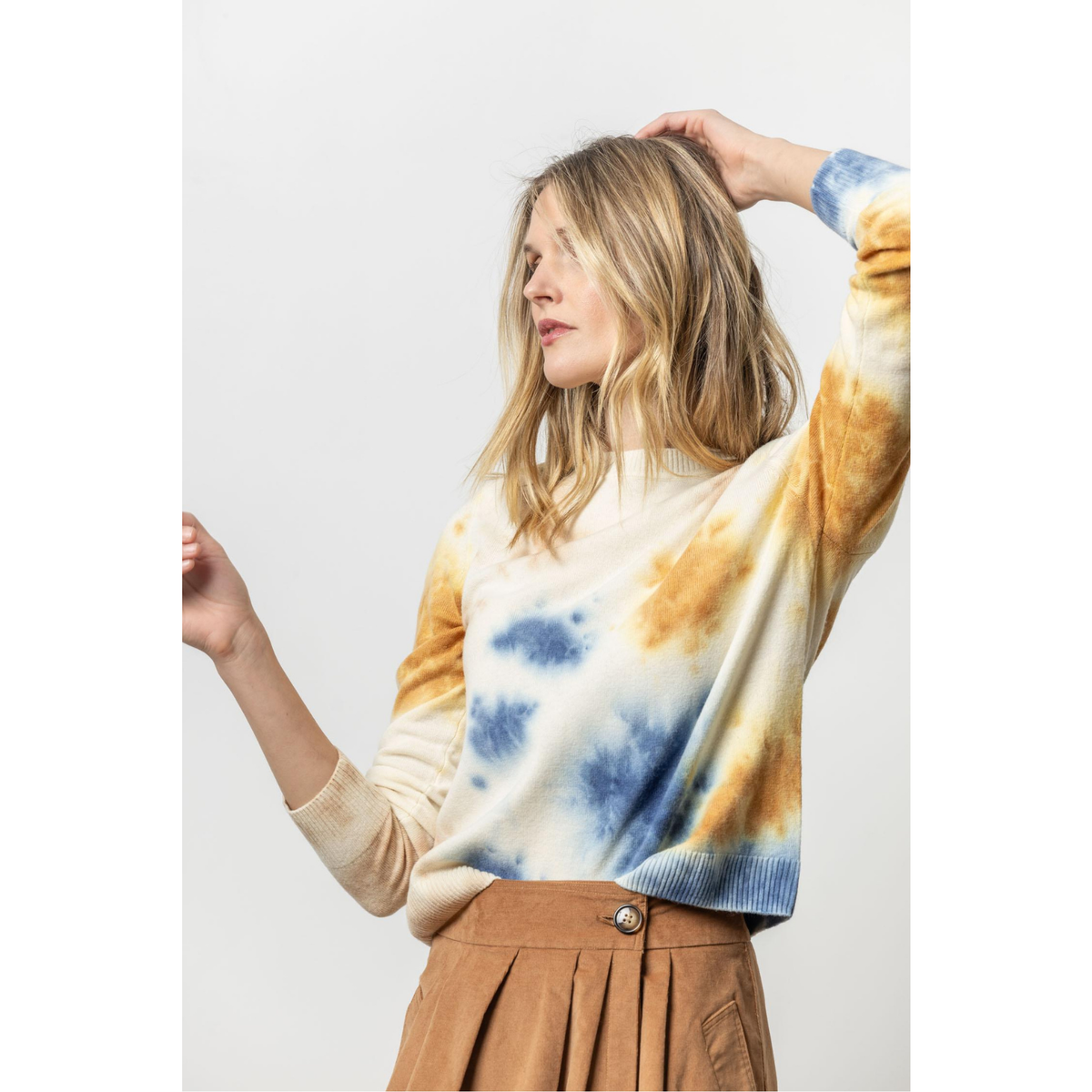 Tie Dyed Crewneck Sweater